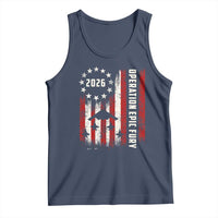 Operation Epic Fury 2026 American Flag Bomber Tank Top B2 Spirit Patriotic Air Dominance