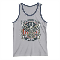 Operation Epic Fury Patriotic Eagle Crest Est 2026 Tank Top American Strength Freedom