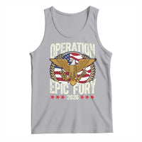 Operation Epic Fury 2026 Patriotic Eagle Crest Tank Top American Strength and Freedom