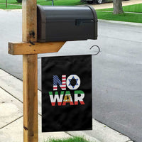 No War USA Israel Iran Flags Garden Flag Anti War Protest Political Statement
