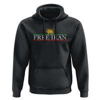 Free Iran Lion And Sun Graphic Hoodie Iranian Freedom Supporters