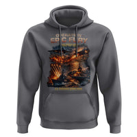 Operation Epic Fury Strike Mission 2026 Graphic Hoodie U.S. Strategic Strike Force Military Action