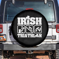 Irish Triathlon Funny Drinking Challenge Spare Tire Cover St Patricks Day Beer Party Humor