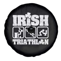 Irish Triathlon Funny Drinking Challenge Spare Tire Cover St Patricks Day Beer Party Humor