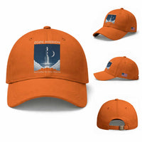 Future Lunar Mission 2026 Baseball Cap Rocket Launch Lunar Orbit Space Exploration