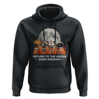 2026 Mission Lunar Orbit Animal Crew Hoodie Funny Capybara Raccoon Opossum Skunk Astronauts
