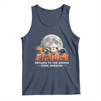2026 Mission Lunar Orbit Animal Crew Tank Top Funny Capybara Raccoon Opossum Skunk Astronauts