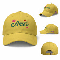 Golf Lover Amen Azalea Graphic Baseball Cap Augusta Georgia Traditions Golfing Fan TS02