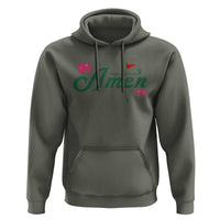 Golf Lover Amen Azalea Graphic Hoodie Augusta Georgia Traditions Golfing Fan