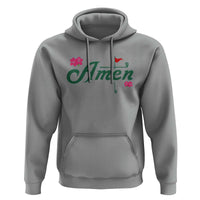Golf Lover Amen Azalea Graphic Hoodie Augusta Georgia Traditions Golfing Fan