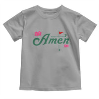 Golf Lover Amen Azalea Graphic Toddler T Shirt Augusta Georgia Traditions Golfing Fan