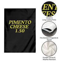 Pimento Cheese One Fifty Funny Golf Snack Garden Flag Georgia Golfing Traditions Lover Humor