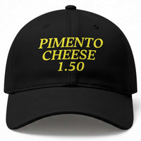 Pimento Cheese One Fifty Funny Golf Snack Baseball Cap Georgia Golfing Traditions Lover Humor