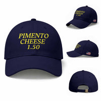 Pimento Cheese One Fifty Funny Golf Snack Baseball Cap Georgia Golfing Traditions Lover Humor