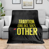 Tradition Unlike Any Other Georgia Golfing Throw Blanket for Golf Lover Augusta Sports