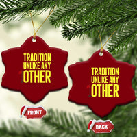 Tradition Unlike Any Other Georgia Golfing Ceramic Ornament for Golf Lover Augusta Sports