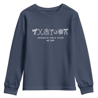 Augusta Golf Club Est 1934 Preppy Coquette Bows Youth Sweatshirt Southern Golfing Girl Aesthetic Lifestyle