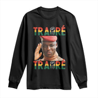 Traoré 2025 Long Sleeve Shirt African President Burkina Faso