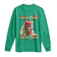Traoré 2025 Long Sleeve Shirt African President Burkina Faso