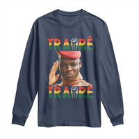 Traoré 2025 Long Sleeve Shirt African President Burkina Faso