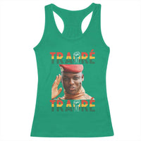 Traoré 2025 Racerback Tank Top African President Burkina Faso