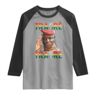 Traoré 2025 Raglan Shirt African President Burkina Faso
