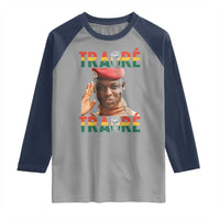 Traoré 2025 Raglan Shirt African President Burkina Faso