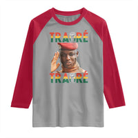 Traoré 2025 Raglan Shirt African President Burkina Faso