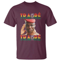 Traoré 2025 T Shirt African President Burkina Faso