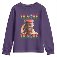 Traoré 2025 Youth Sweatshirt African President Burkina Faso