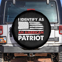 Patriotic Spare Tire Cover I Identify As An American Patriot American Flag