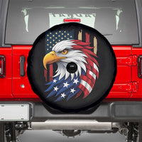 Fierce American Eagle Spare Tire Cover Bold Patriotic 4th of July USA Freedom - Wonder Print Shop