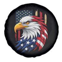 Fierce American Eagle Spare Tire Cover Bold Patriotic 4th of July USA Freedom - Wonder Print Shop
