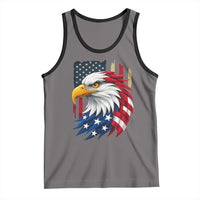 Fierce American Eagle Tank Top Bold Patriotic 4th of July USA Freedom - Wonder Print Shop