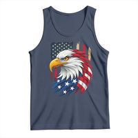 Fierce American Eagle Tank Top Bold Patriotic 4th of July USA Freedom - Wonder Print Shop