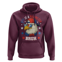 WTF Is A Kilometer Bruh Hoodie Funny Patriotic American Bald Eagle TS02