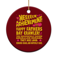 New Achievement Happy Fathers Day Crawler Ceramic Ornament Funny Gamer Dad LitRPG Gaming Milestone