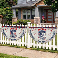250 Years of Freedom Paul Revere Midnight Ride Patriotic Fan Flag Historical Revolution American Flag Shield