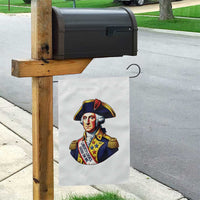George Washington Patriotic History Graphic Garden Flag Liberty Looks Good On Me 4th of July Founding Father Humor