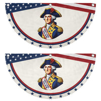 George Washington History Graphic Patriotic Fan Flag Liberty Looks Good On Me 4th of July Founding Father Humor
