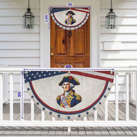 George Washington History Graphic Patriotic Fan Flag Liberty Looks Good On Me 4th of July Founding Father Humor