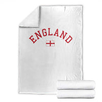 Vintage England Flag Pride Throw Blanket Patriotic St Georges Cross Heritage