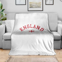Vintage England Flag Pride Throw Blanket Patriotic St Georges Cross Heritage