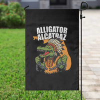 Native Alligator Alcatraz Garden Flag Florida Gator Break The Chain - Wonder Print Shop