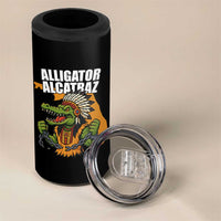 Native Alligator Alcatraz 4 in 1 Can Cooler Tumbler Florida Gator Break The Chain - Wonder Print Shop