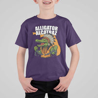 Native Alligator Alcatraz T Shirt For Kid Florida Gator Break The Chain - Wonder Print Shop