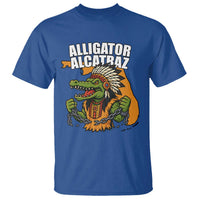 Native Alligator Alcatraz T Shirt Florida Gator Break The Chain - Wonder Print Shop