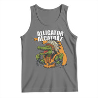 Native Alligator Alcatraz Tank Top Florida Gator Break The Chain - Wonder Print Shop
