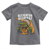 Native Alligator Alcatraz Toddler T Shirt Florida Gator Break The Chain - Wonder Print Shop
