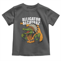 Native Alligator Alcatraz Toddler T Shirt Florida Gator Break The Chain - Wonder Print Shop